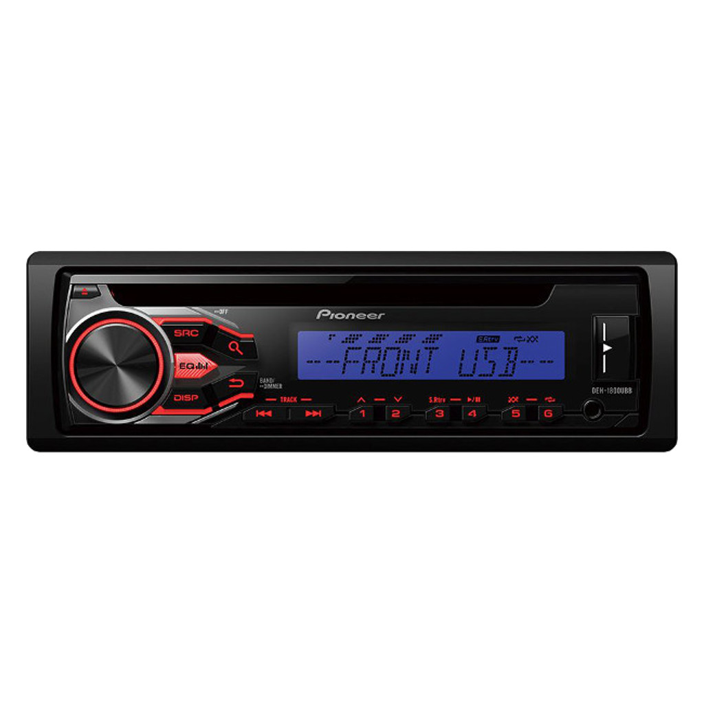 картинка Автомагнитола PIONEER DEH-1800UBB купить в магазине CAROBASS