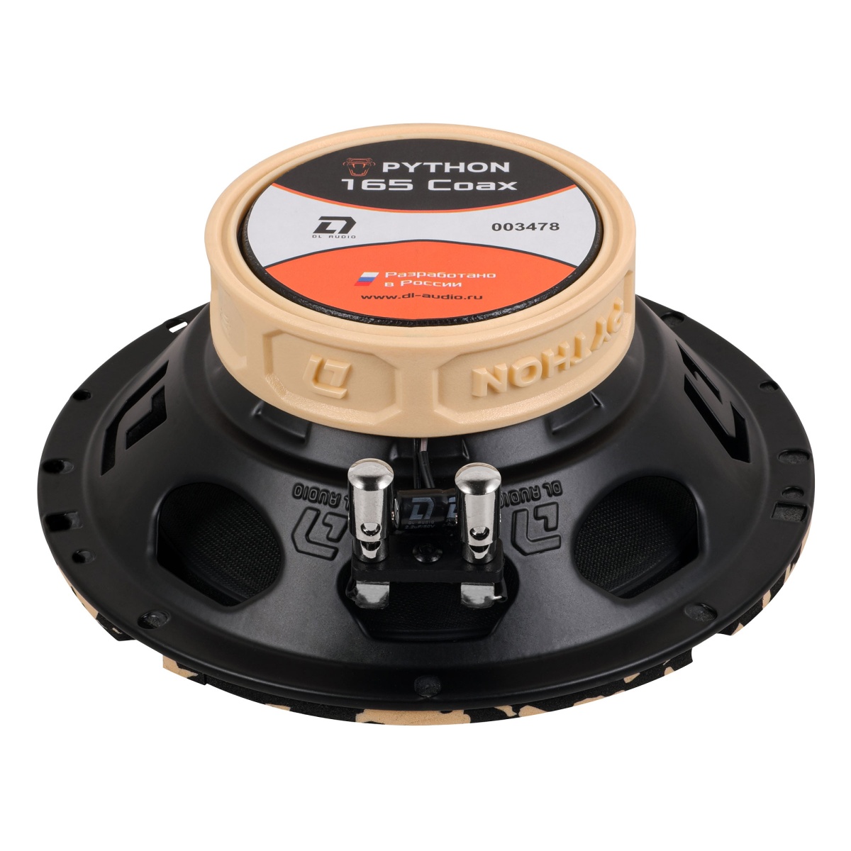 картинка AC 6.5" коаксиальная DL AUDIO Python 165 Coax купить в магазине CAROBASS