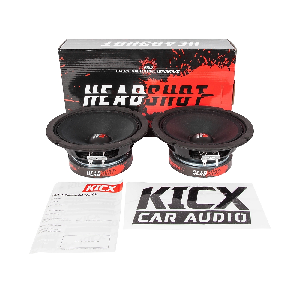 картинка AC 6.5" эстрадная KICX Headshot M65 купить в магазине CAROBASS