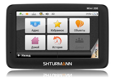 картинка GPS-навигатор SHTURMAN 4,3″ mini 200 купить в магазине CAROBASS