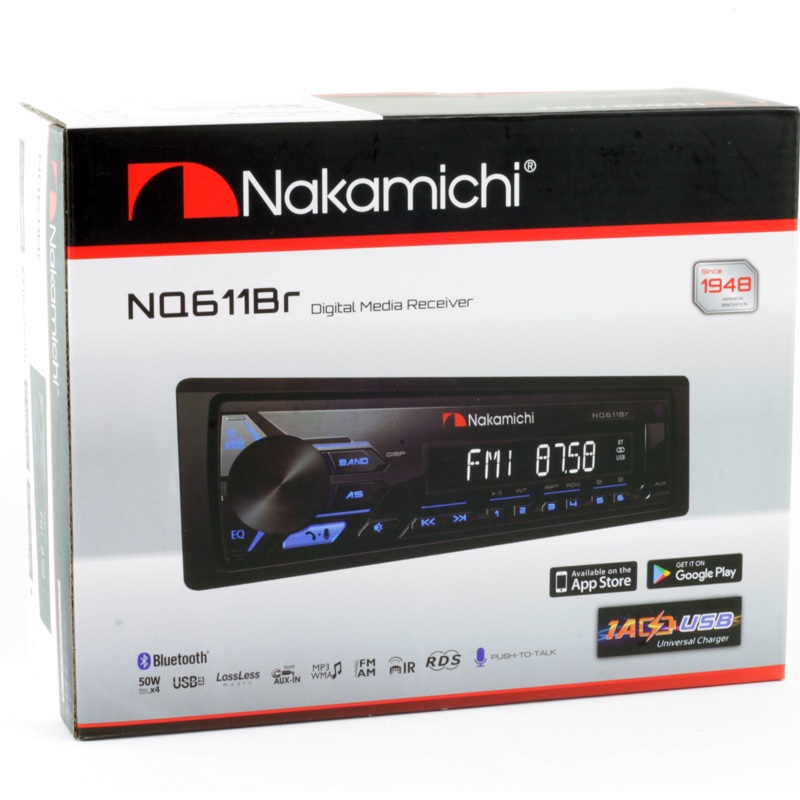 картинка Автомагнитола Nakamichi NQ611BR купить в магазине CAROBASS
