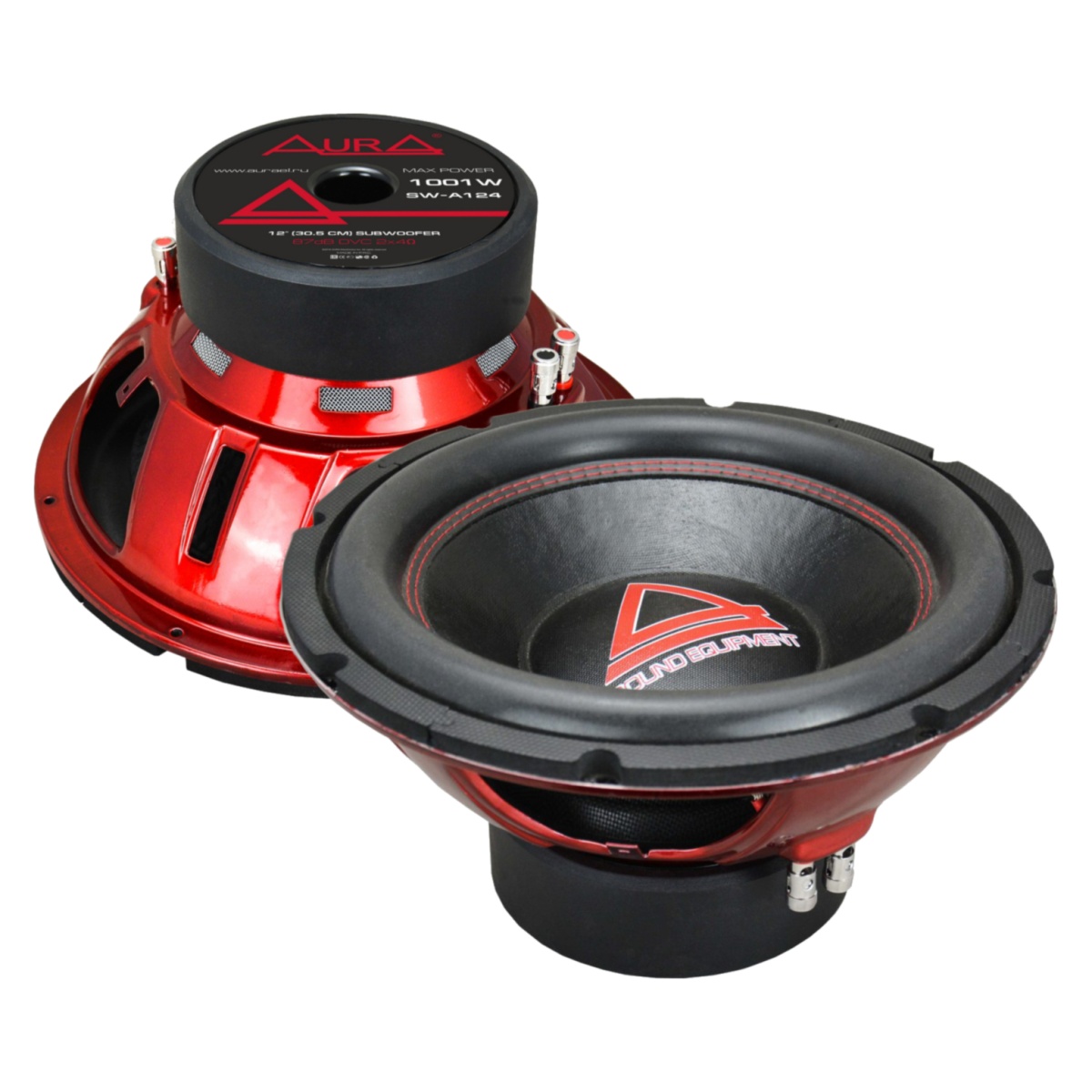 картинка Сабвуфер 12″ AURA SW-A124 купить в магазине CAROBASS