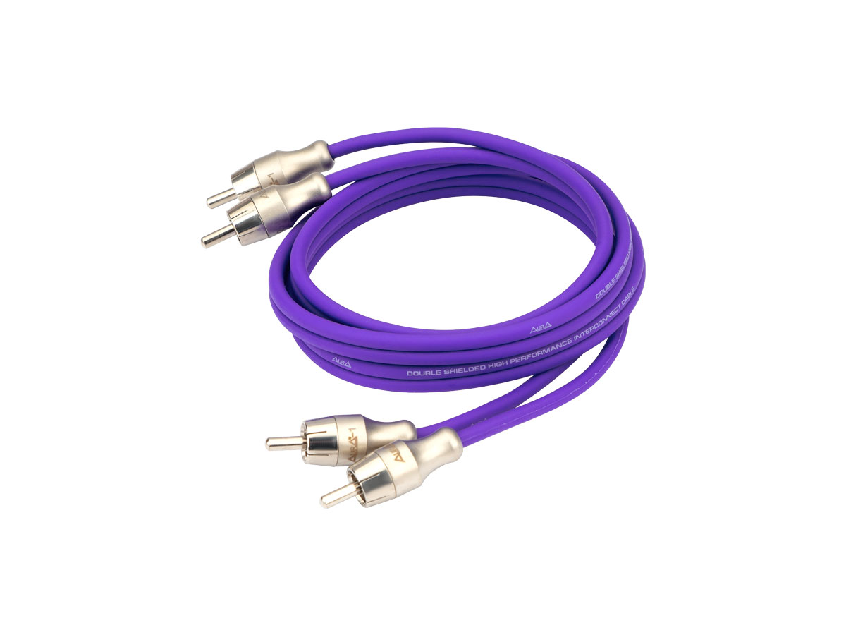 картинка Межблочный кабель AURA RCA-B210 MkII купить в магазине CAROBASS
