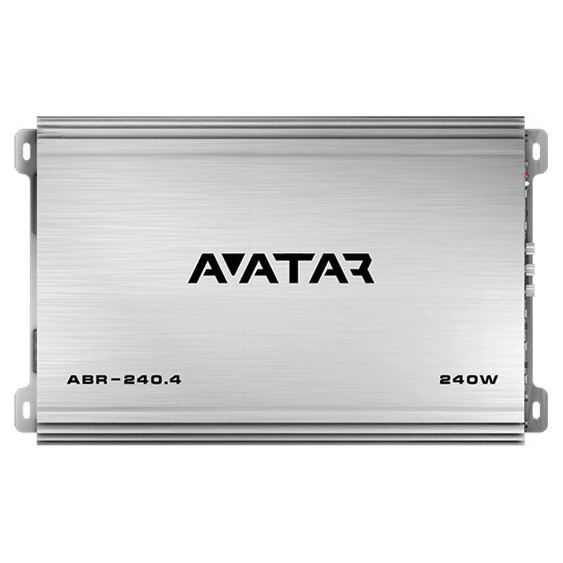 картинка Усилитель 4-х канальный AVATAR ABR-240.4 купить в магазине CAROBASS
