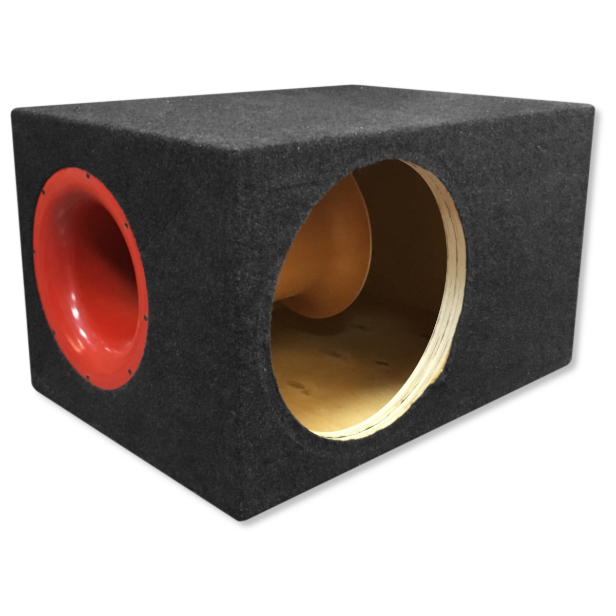 картинка Короб 15" Труба Фанера КС15ТФК(2) купить в магазине CAROBASS
