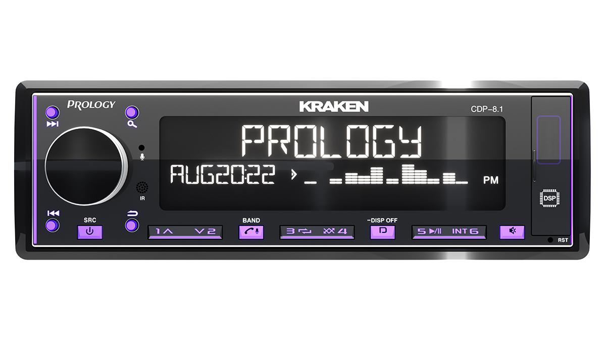 картинка Автомагнитола PROLOGY CDP-8.1 KRAKEN купить в магазине CAROBASS