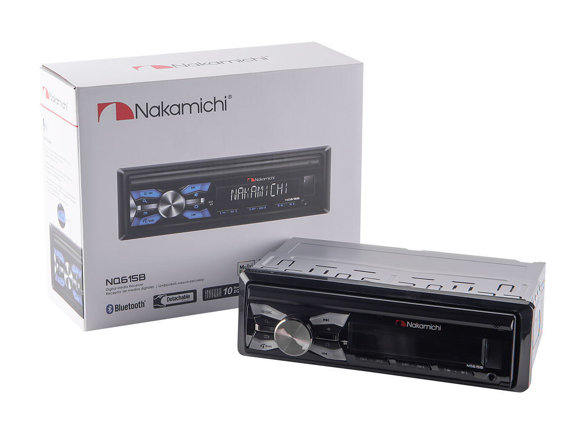 картинка Автомагнитола Nakamichi NQ615B купить в магазине CAROBASS