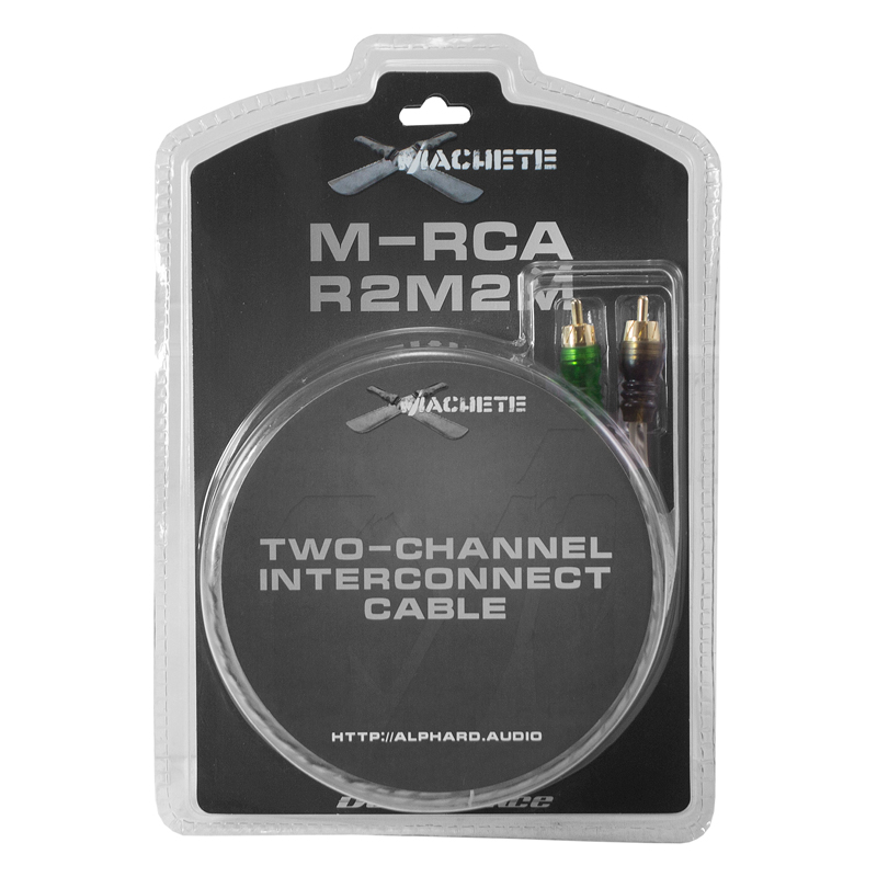 картинка Межблочный кабель DEAF BONCE MACHETE M-RCA R2M2M купить в магазине CAROBASS