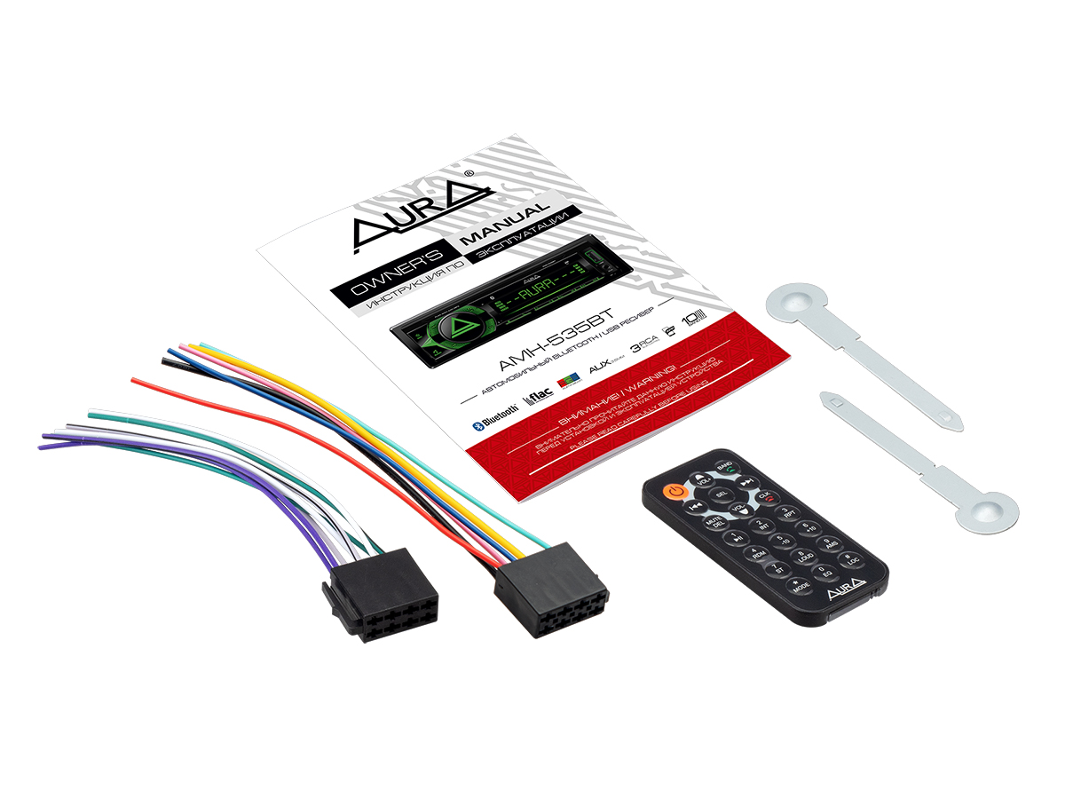 картинка Автомагнитола AURA AMH-535BT купить в магазине CAROBASS