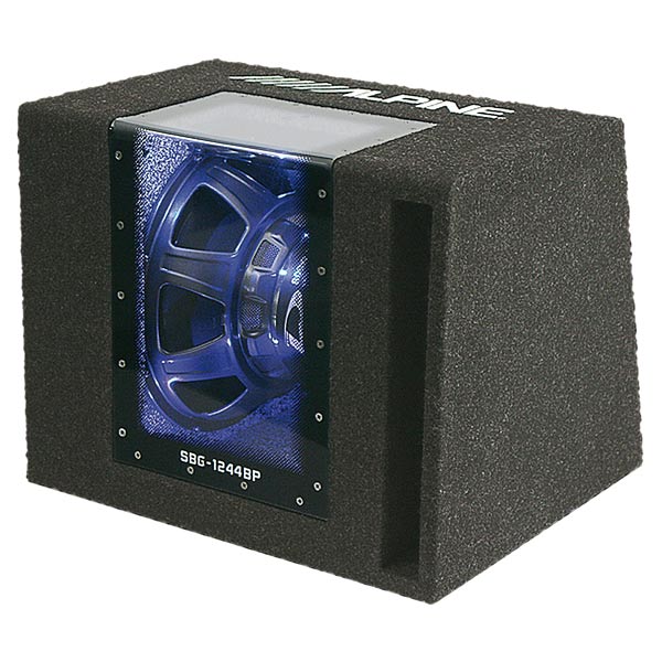 картинка Сабвуфер корпусной 12″ ALPINE SBG-1244BP купить в магазине CAROBASS