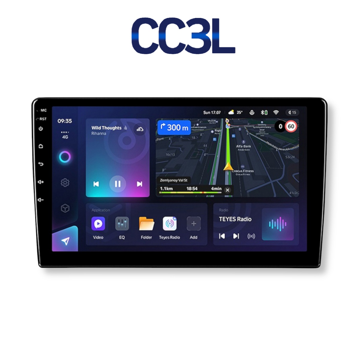картинка Автомагнитола 10" TEYES CC3L 4/32GB 4G купить в магазине CAROBASS
