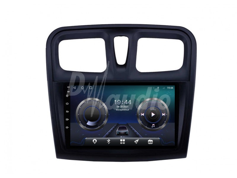 картинка ШГУ Renault Logan (2013+) D-audio 9" 8Core 2/32Gb 4G TSN9523F9S купить в магазине CAROBASS