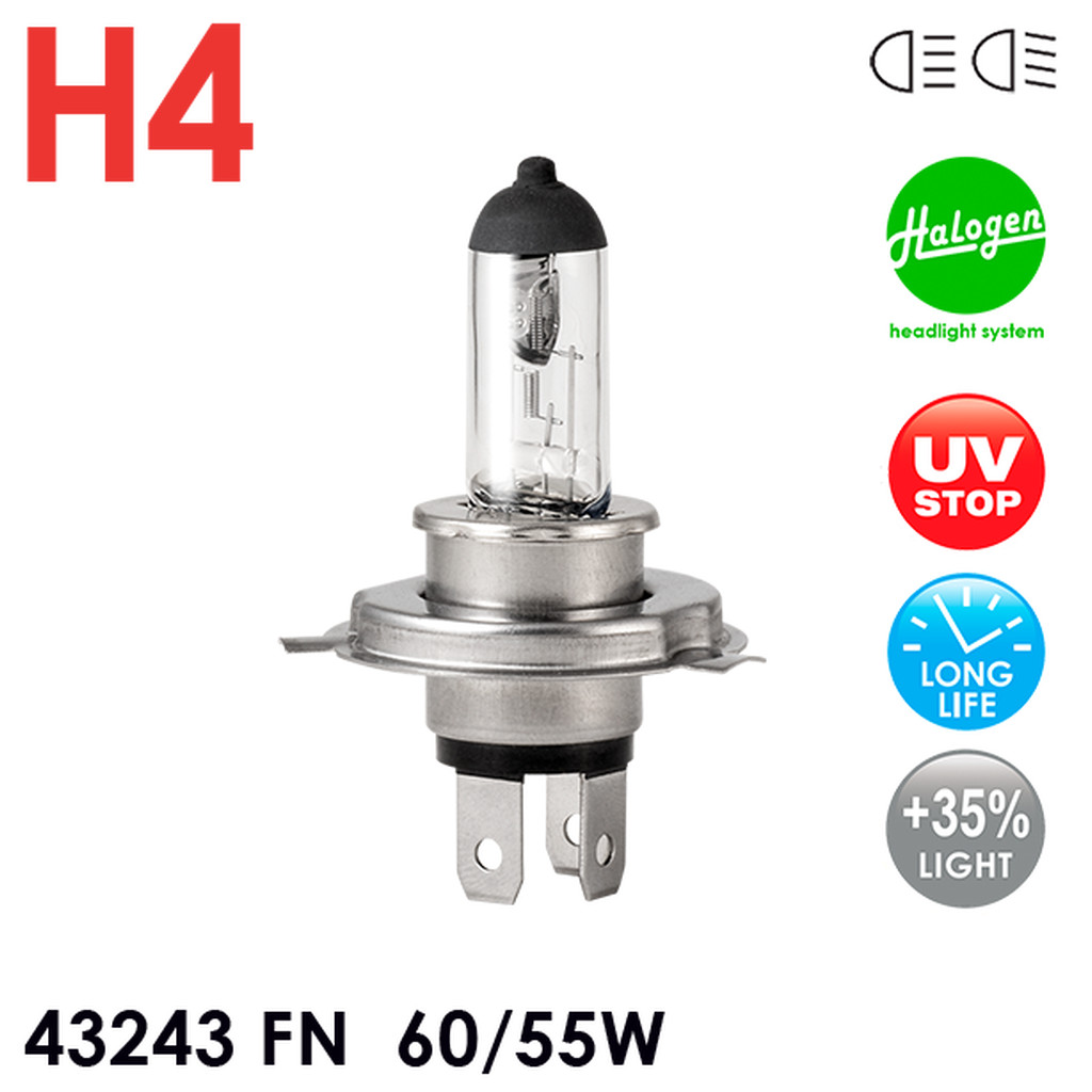 картинка Лампа H4 CELEN (Fianit) 43243FN купить в магазине CAROBASS