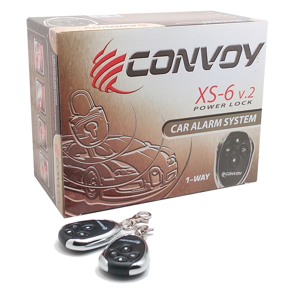 картинка Автосигнализация CONVOY XS-6 v.2 купить в магазине CAROBASS