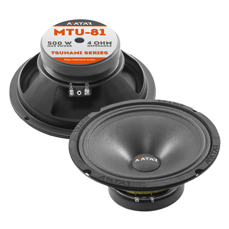 картинка AC 8″ эстрадная AVATAR MTU-81 купить в магазине CAROBASS