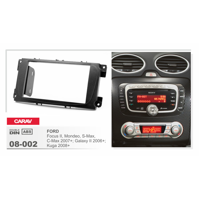 картинка Рамка для а/м FORD 08-002/AFA-FD12 купить в магазине CAROBASS