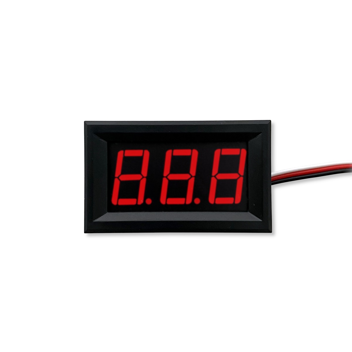 картинка Вольтметр 0.56" (3 провода) DC 0-100V 3Cable RED купить в магазине CAROBASS