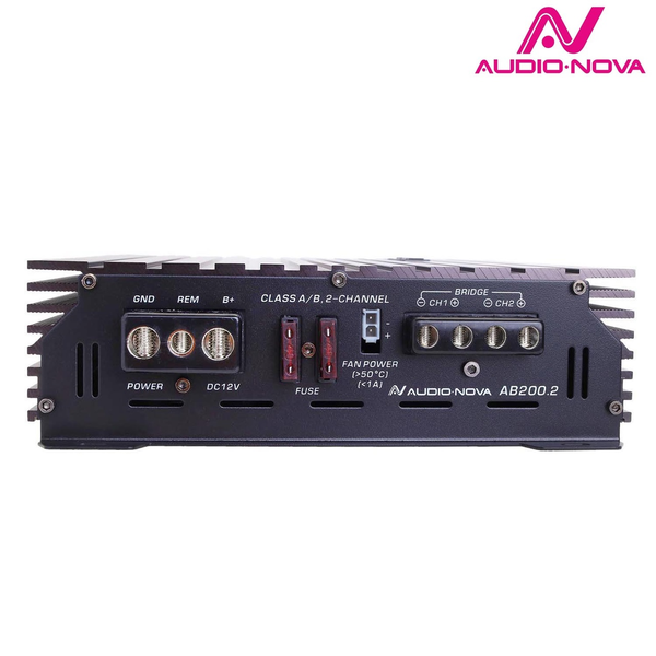 картинка Усилитель 2-х канальный AUDIO NOVA AB200.2 купить в магазине CAROBASS