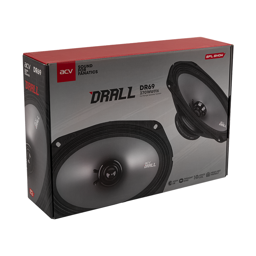 картинка AC 6x9" широкополосная ACV DRALL DR69 купить в магазине CAROBASS