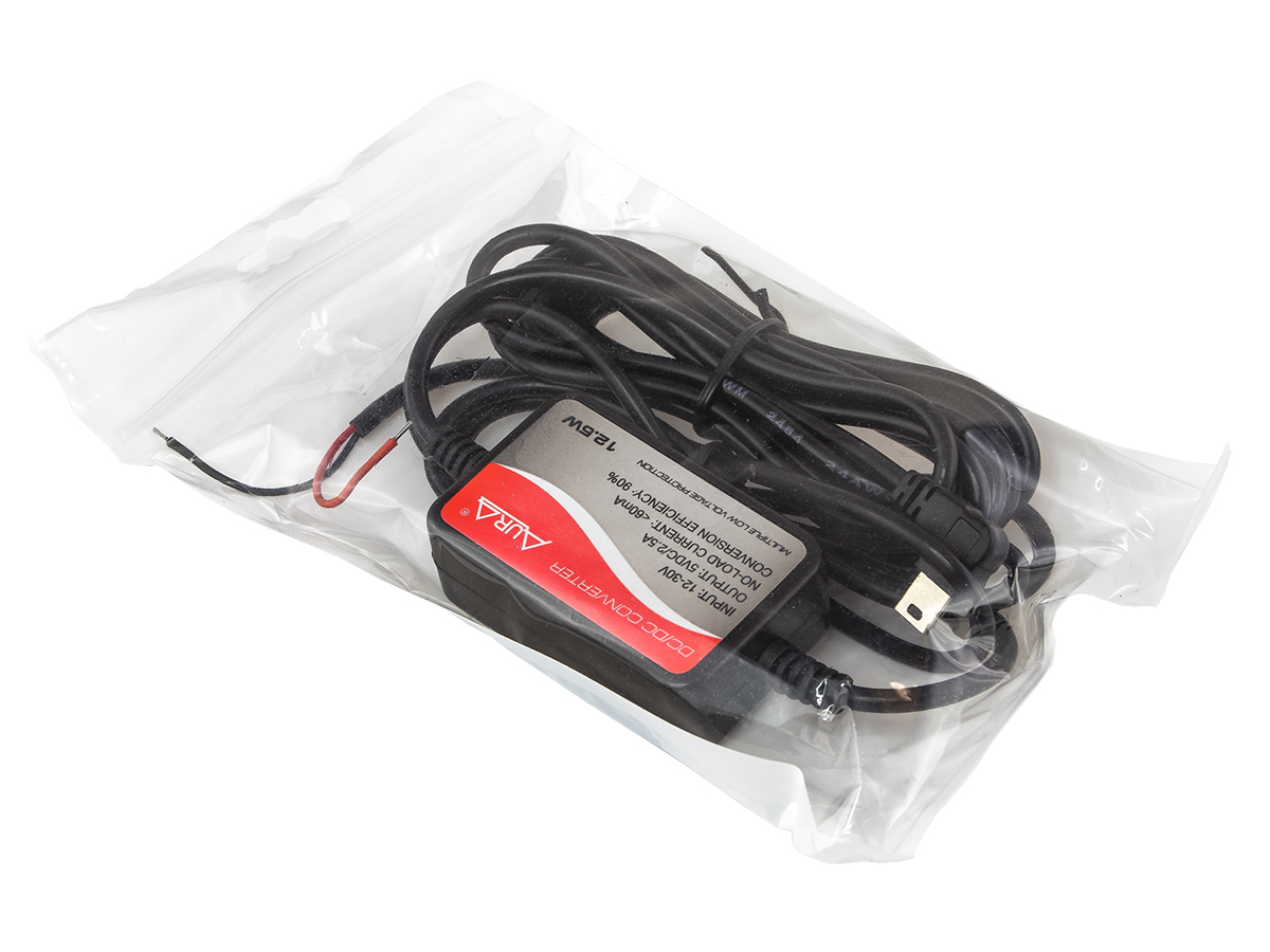 картинка Адаптер питания miniUSB для скрытого монтажа AURA TRA-U031 купить в магазине CAROBASS