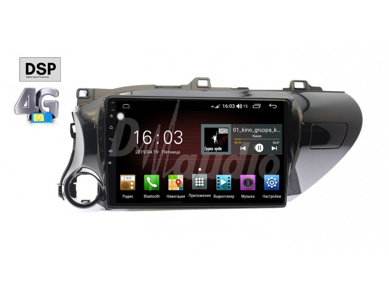 картинка ШГУ Toyota Hilux (2015+) D-audio RG588R10 купить в магазине CAROBASS
