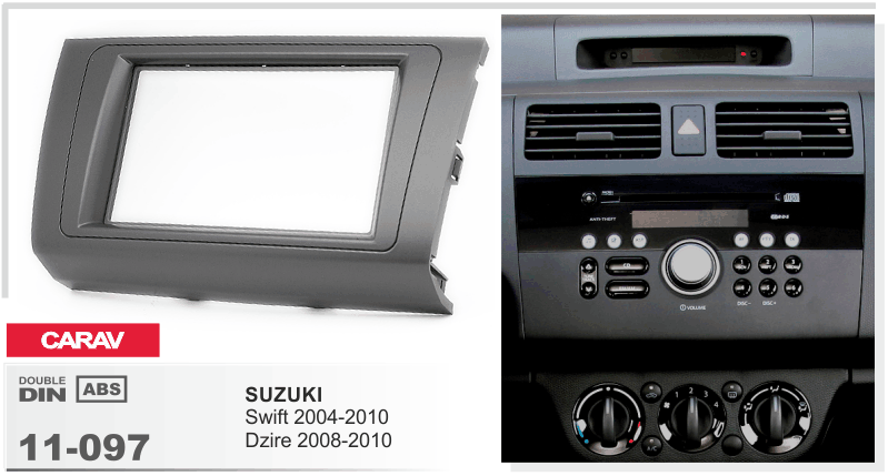 картинка Рамка для а/м SUZUKI 11-097 купить в магазине CAROBASS