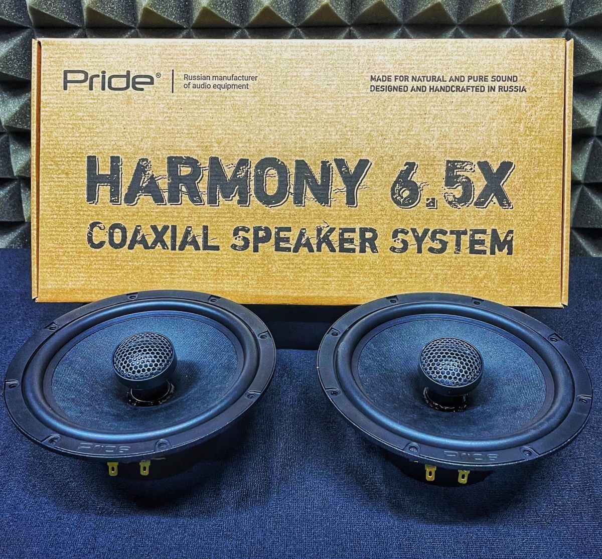 картинка AC 6.5" коаксиальная PRIDE HARMONY 6,5X купить в магазине CAROBASS