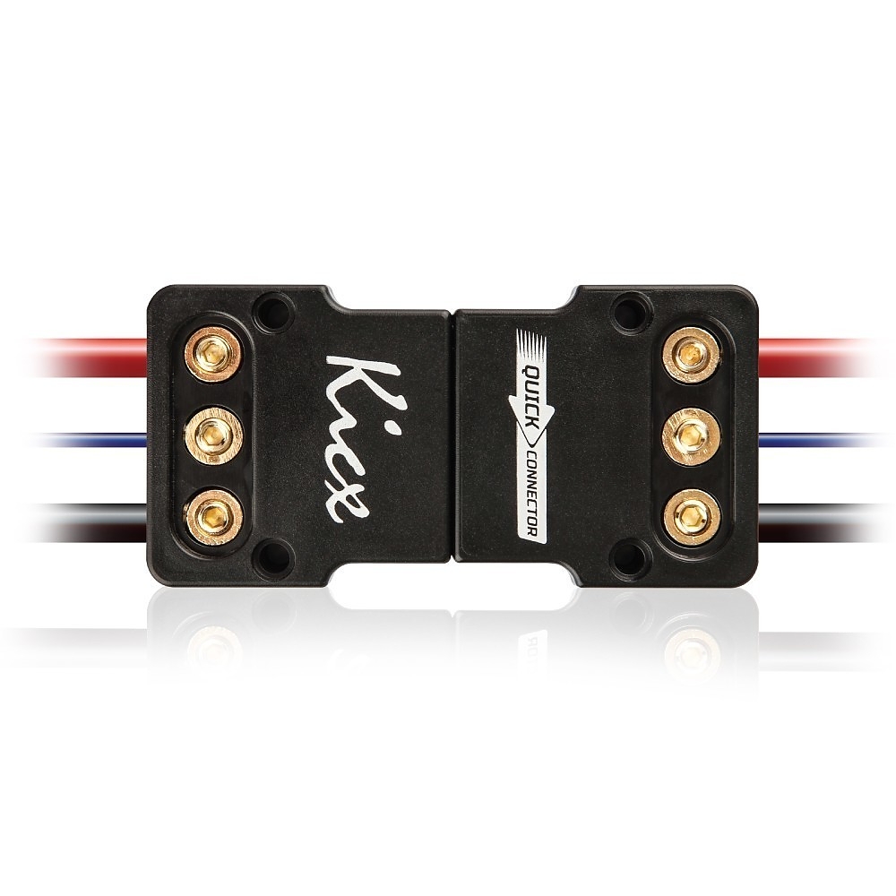 картинка Коннектор быстросъёмный KICX для усилителя Quick Connector купить в магазине CAROBASS