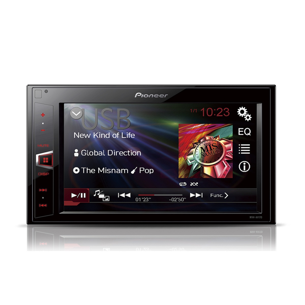 картинка Автомагнитола PIONEER MVH-AV170 купить в магазине CAROBASS