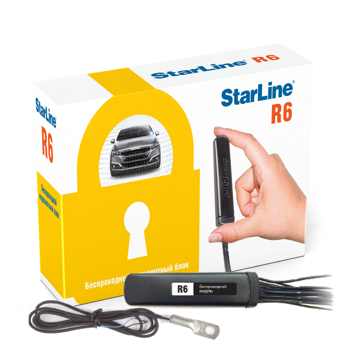 картинка Подкапотный блок управления StarLine R6 купить в магазине CAROBASS