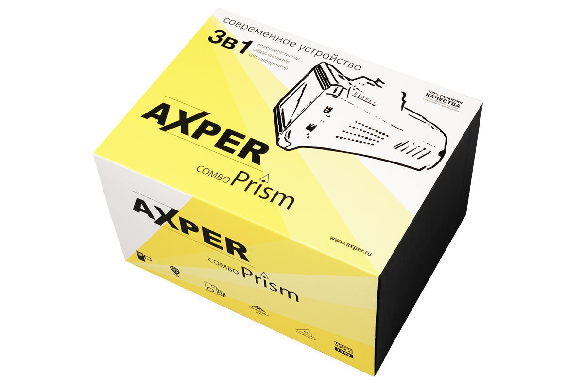 картинка Комбо-устройство AXPER COMBO Prism PRO купить в магазине CAROBASS