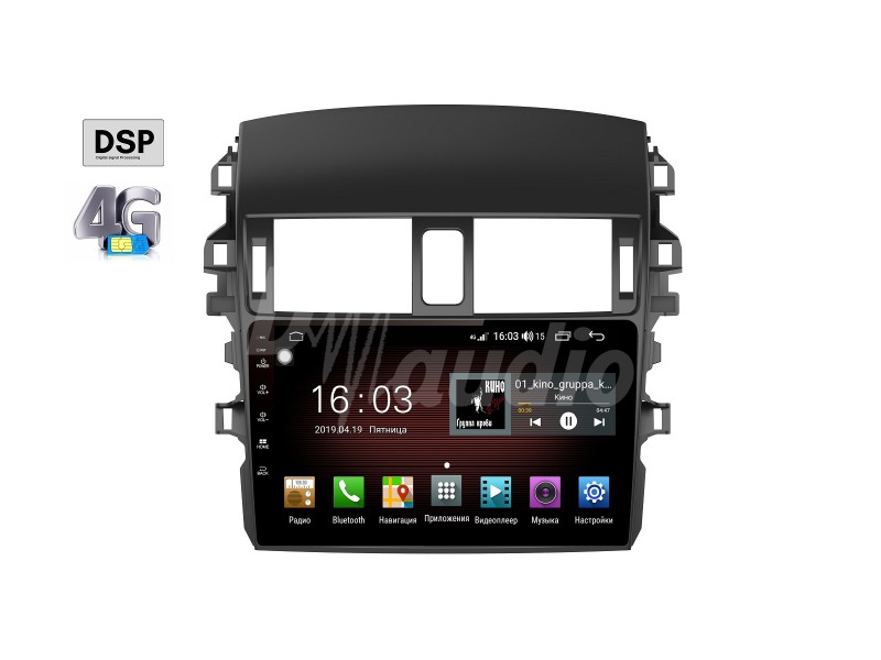 картинка ШГУ Toyota Corolla E150 (2007-13) D-audio RG063_R9 купить в магазине CAROBASS