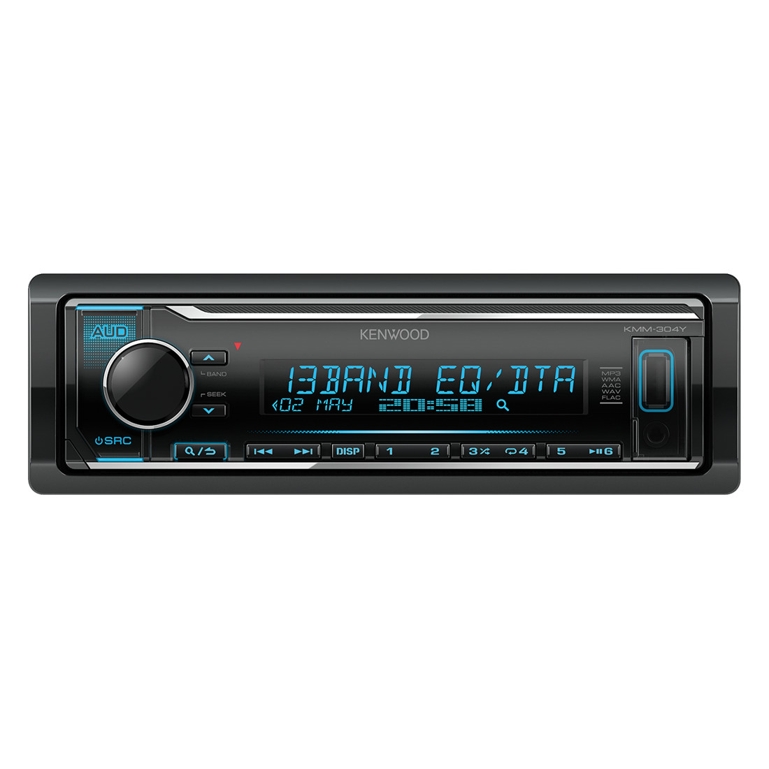 картинка Автомагнитола KENWOOD KMM-304Y купить в магазине CAROBASS