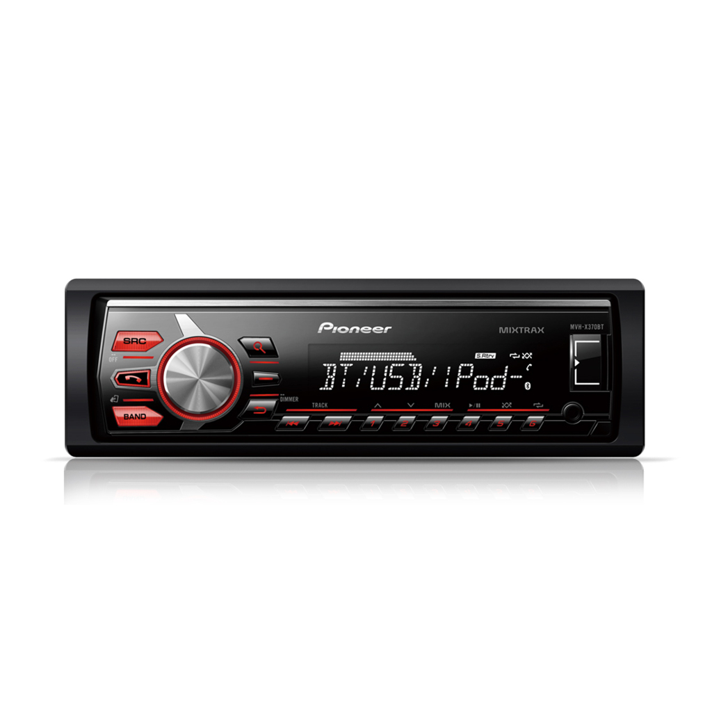 картинка Автомагнитола PIONEER MVH-X370BT купить в магазине CAROBASS