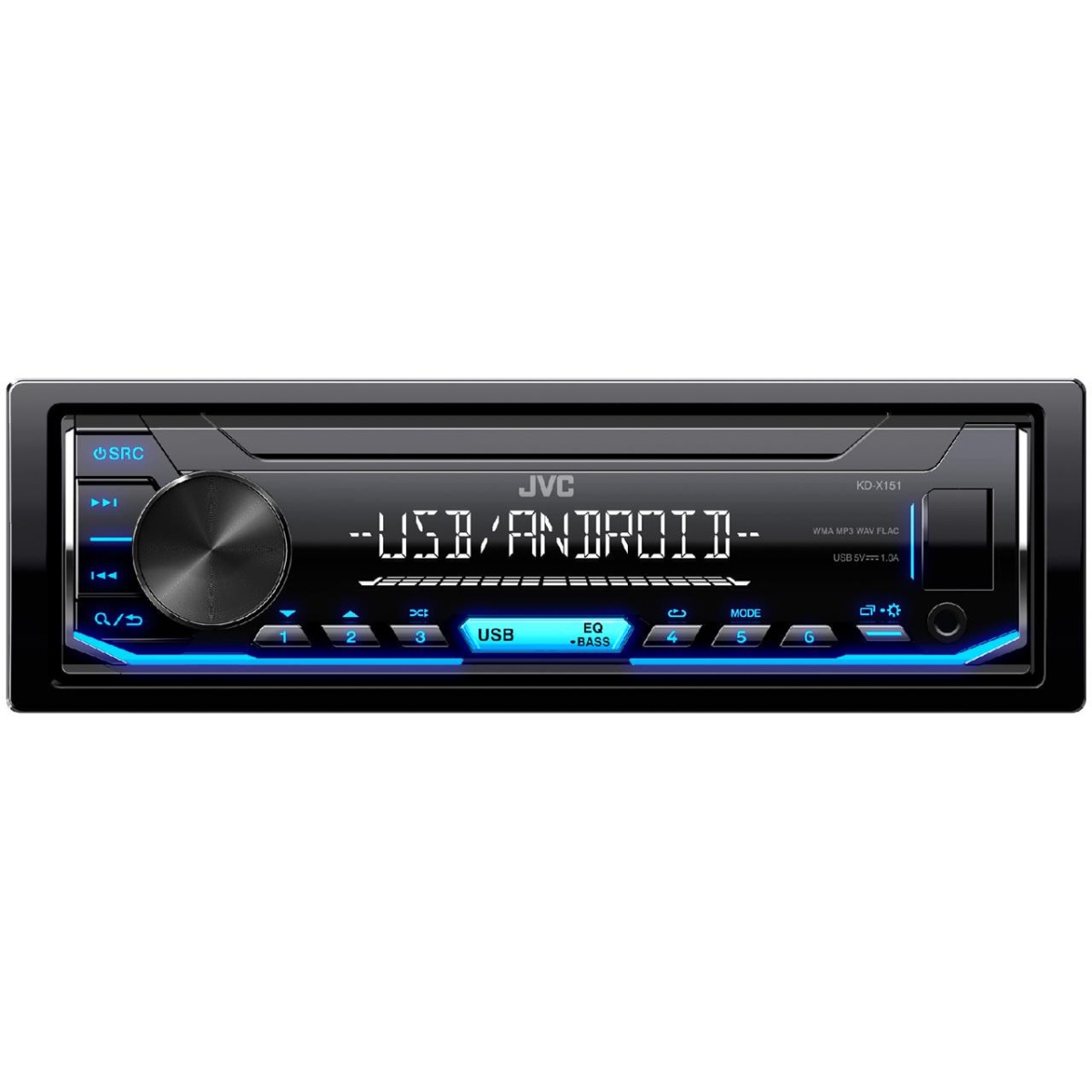 картинка Автомагнитола JVC KD-X151 купить в магазине CAROBASS