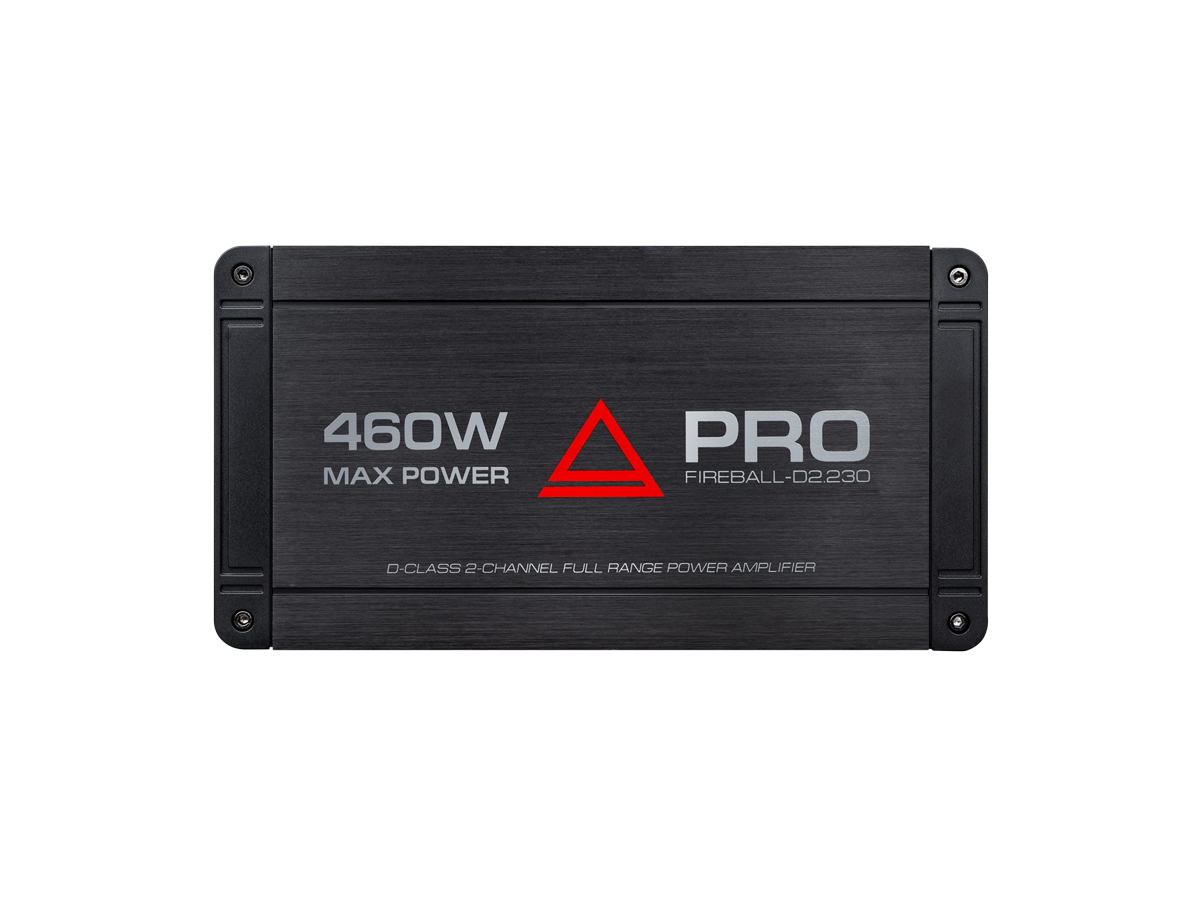 картинка Усилитель 2-х канальный AURA FIREBALL-D2.230 PRO купить в магазине CAROBASS