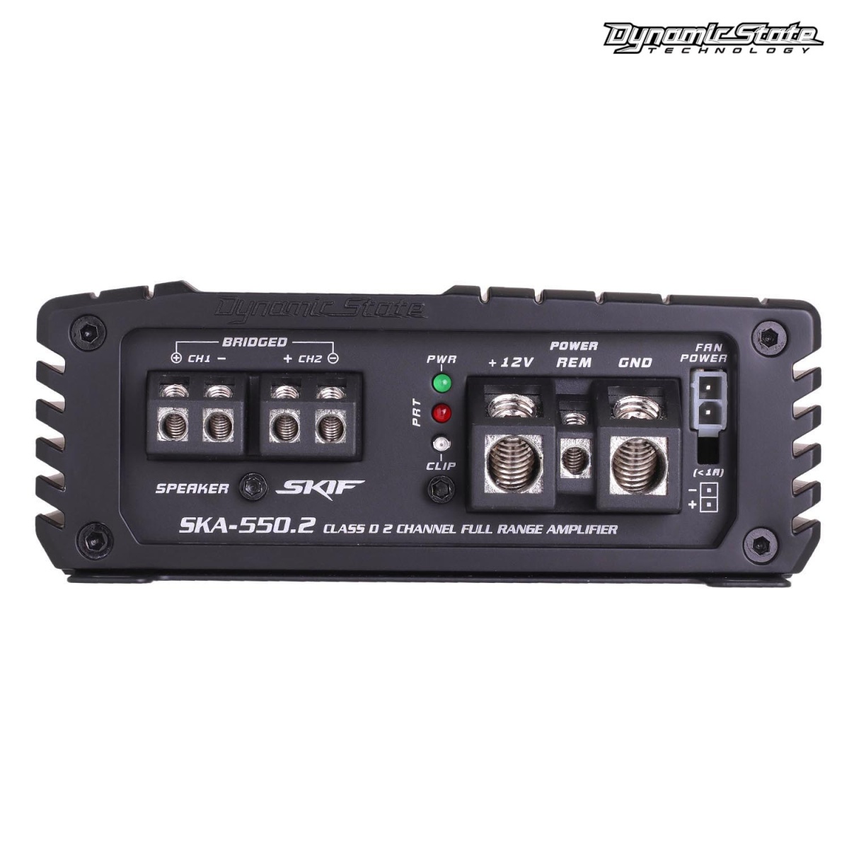картинка Усилитель 2-х канальный DYNAMIC STATE SKIF SKA-550.2 купить в магазине CAROBASS