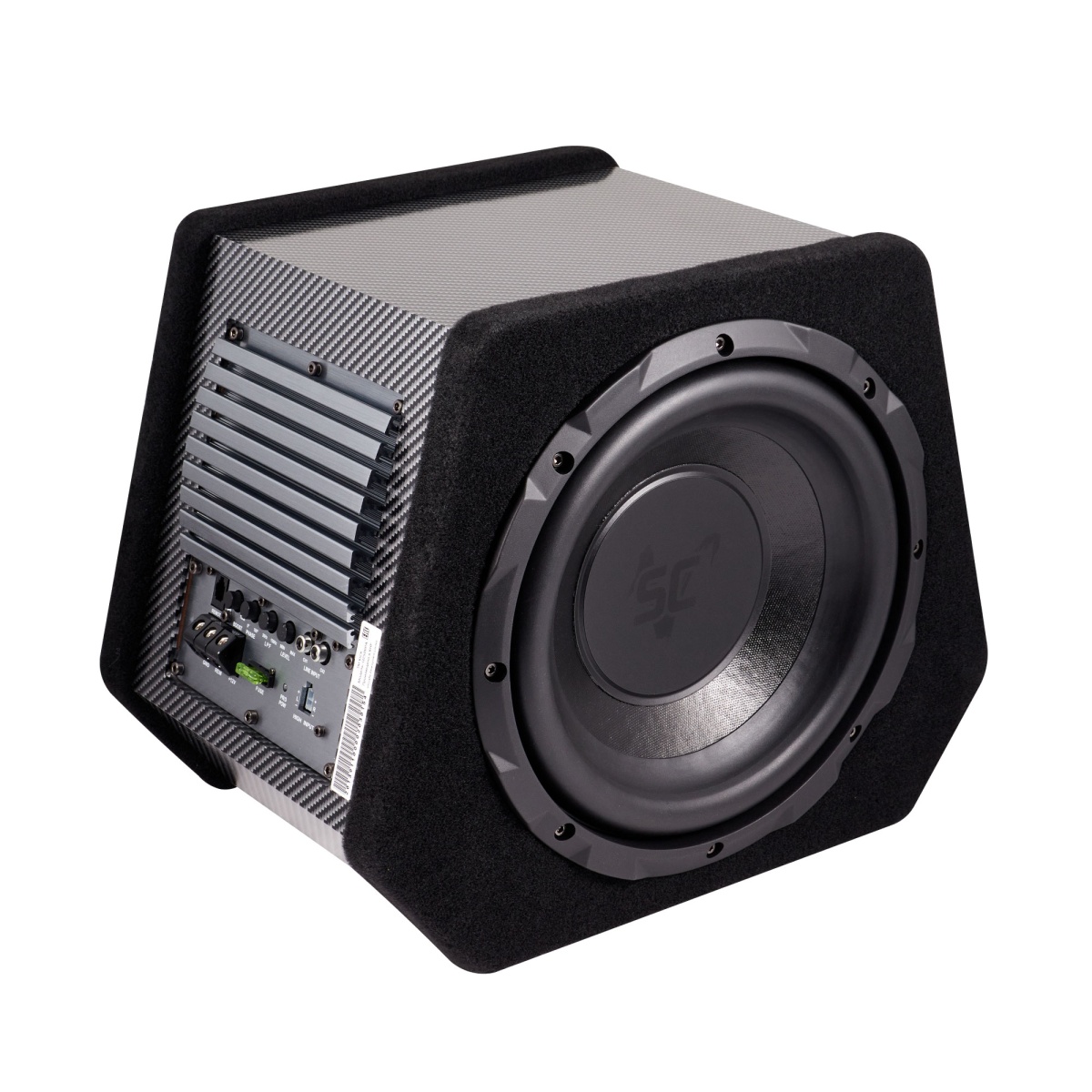 картинка Сабвуфер корпусной активный KICX Sound Civilization Q250BPA купить в магазине CAROBASS