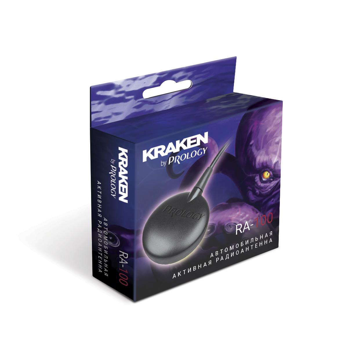 картинка Антенна активная PROLOGY RA-100 KRAKEN купить в магазине CAROBASS