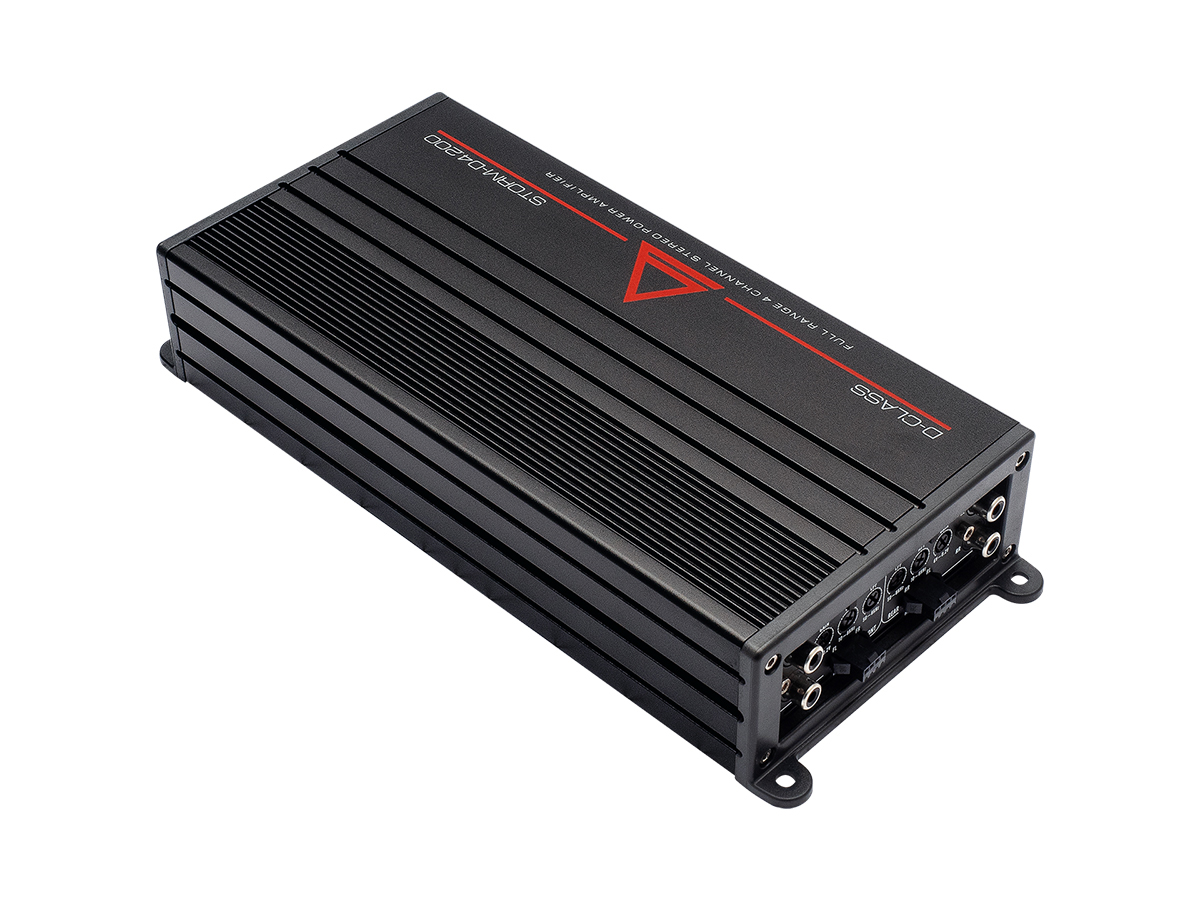 картинка Усилитель 4-х канальный AURA STORM-D4.200 купить в магазине CAROBASS