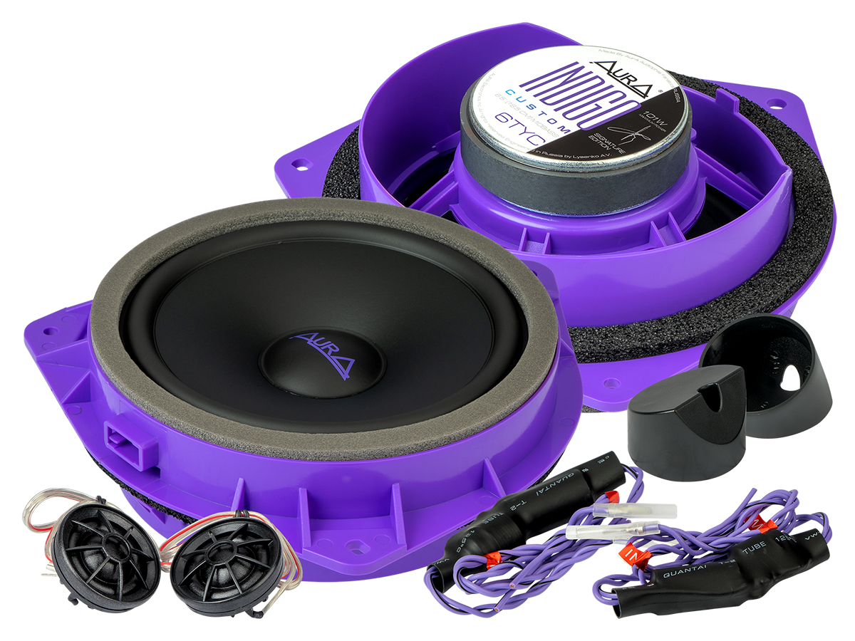 картинка AC 6.5" компонентная AURA INDIGO-6TYC купить в магазине CAROBASS