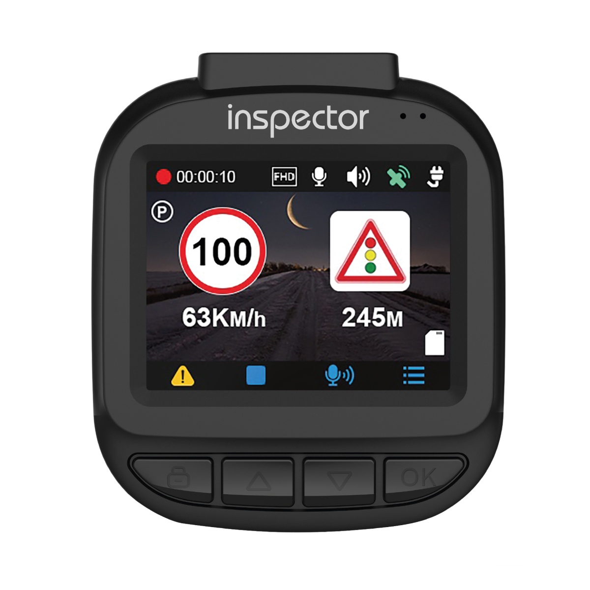 картинка Видеорегистратор с GPS INSPECTOR UNO купить в магазине CAROBASS