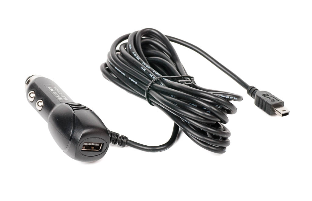 картинка Автомобильное ЗУ miniUSB с гнездом USB RECXON AZU-2 купить в магазине CAROBASS