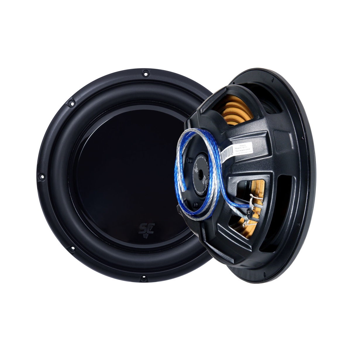 картинка Сабвуфер 12" KICX Sound Civilization QD 12 купить в магазине CAROBASS