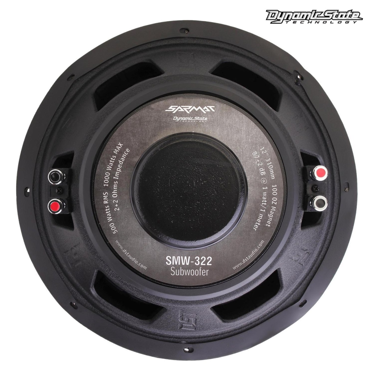 картинка Сабвуфер 12" DYNAMIC STATE SARMAT SMW-322 купить в магазине CAROBASS