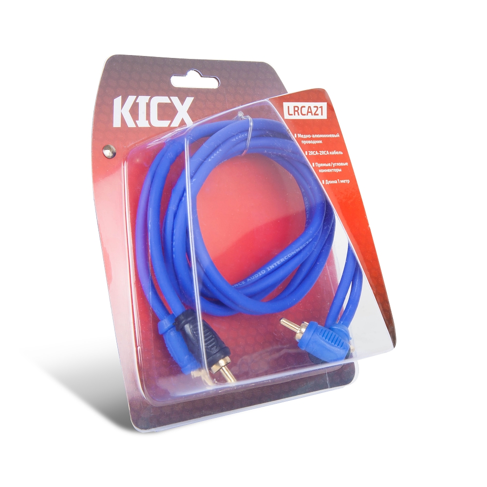 картинка Межблочный кабель KICX LRCA21 купить в магазине CAROBASS