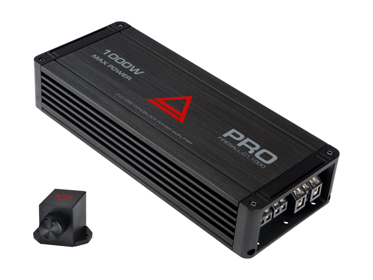 картинка Усилитель 1 канальный AURA FIREBALL-D1.1000 PRO купить в магазине CAROBASS