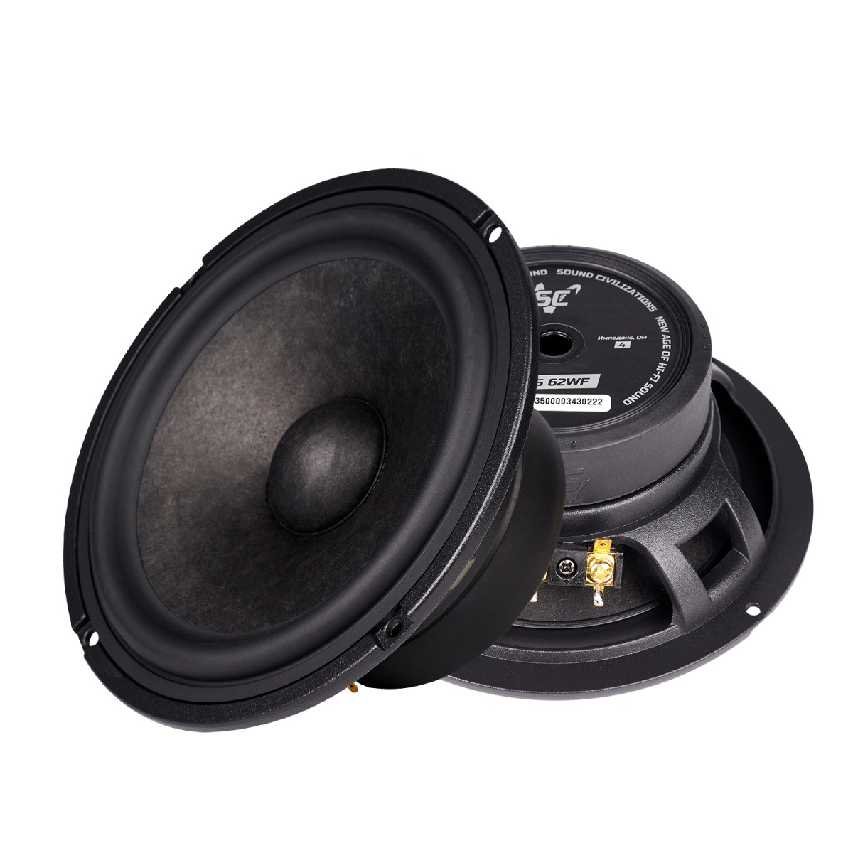 картинка AC 6.5" мидбас KICX SC MS 62WF купить в магазине CAROBASS