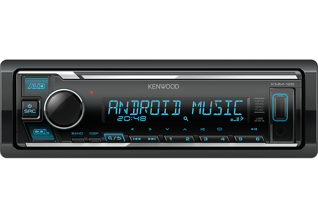 картинка Автомагнитола KENWOOD KMM-125 купить в магазине CAROBASS