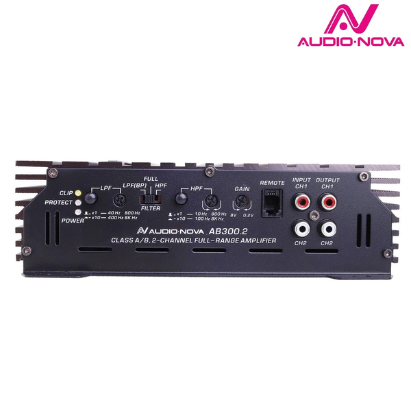 картинка Усилитель 2-х канальный AUDIO NOVA AB300.2 купить в магазине CAROBASS